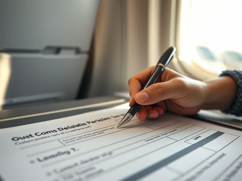 Memahami dan Menggunakan Frasa Nomina: Panduan 'a customs declaration form'