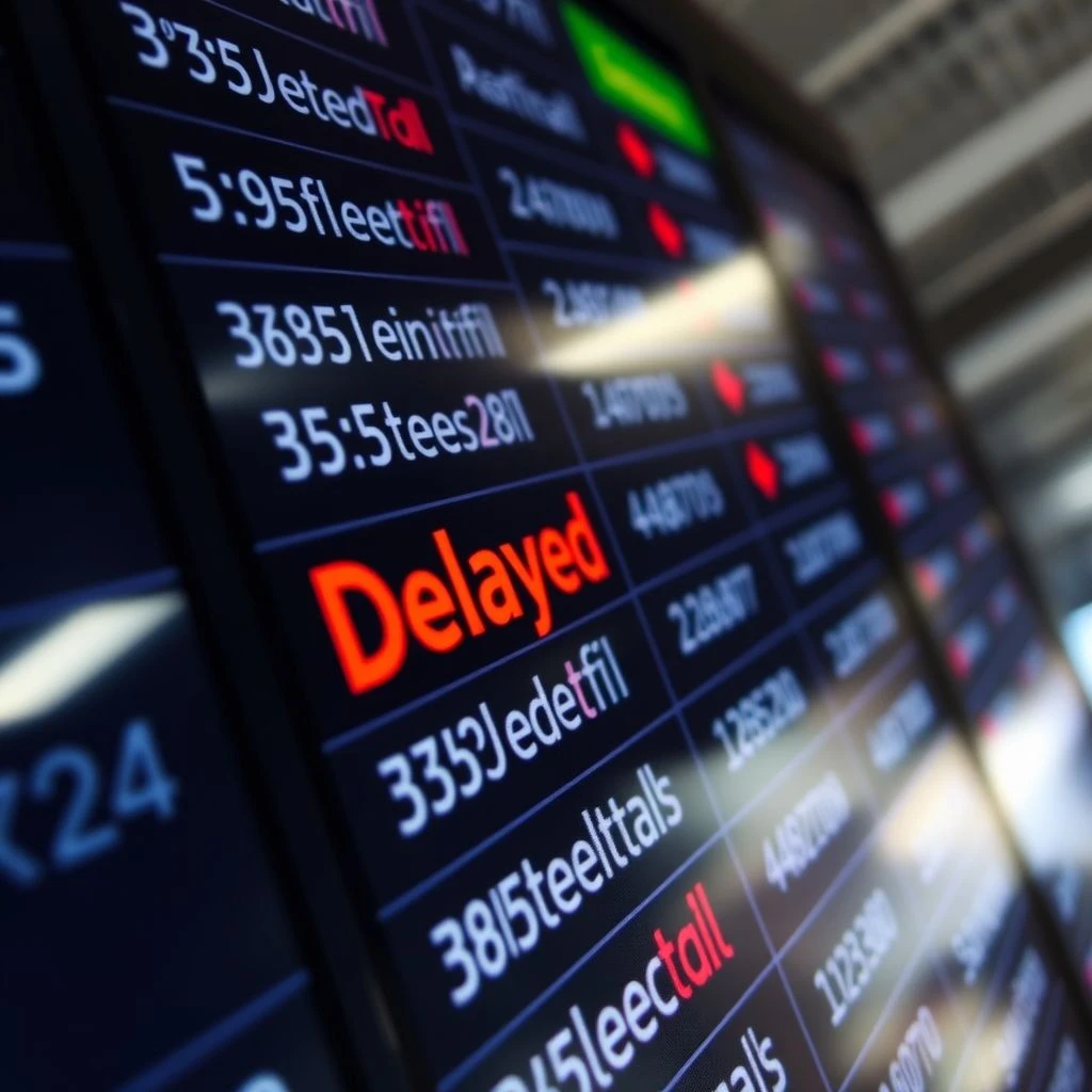 Memahami dan Menggunakan Frasa Nomina: a flight delay