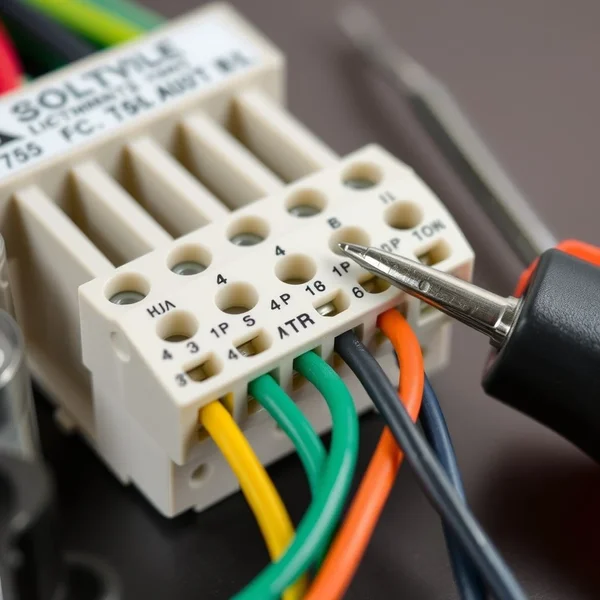 Image of a connecting terminal