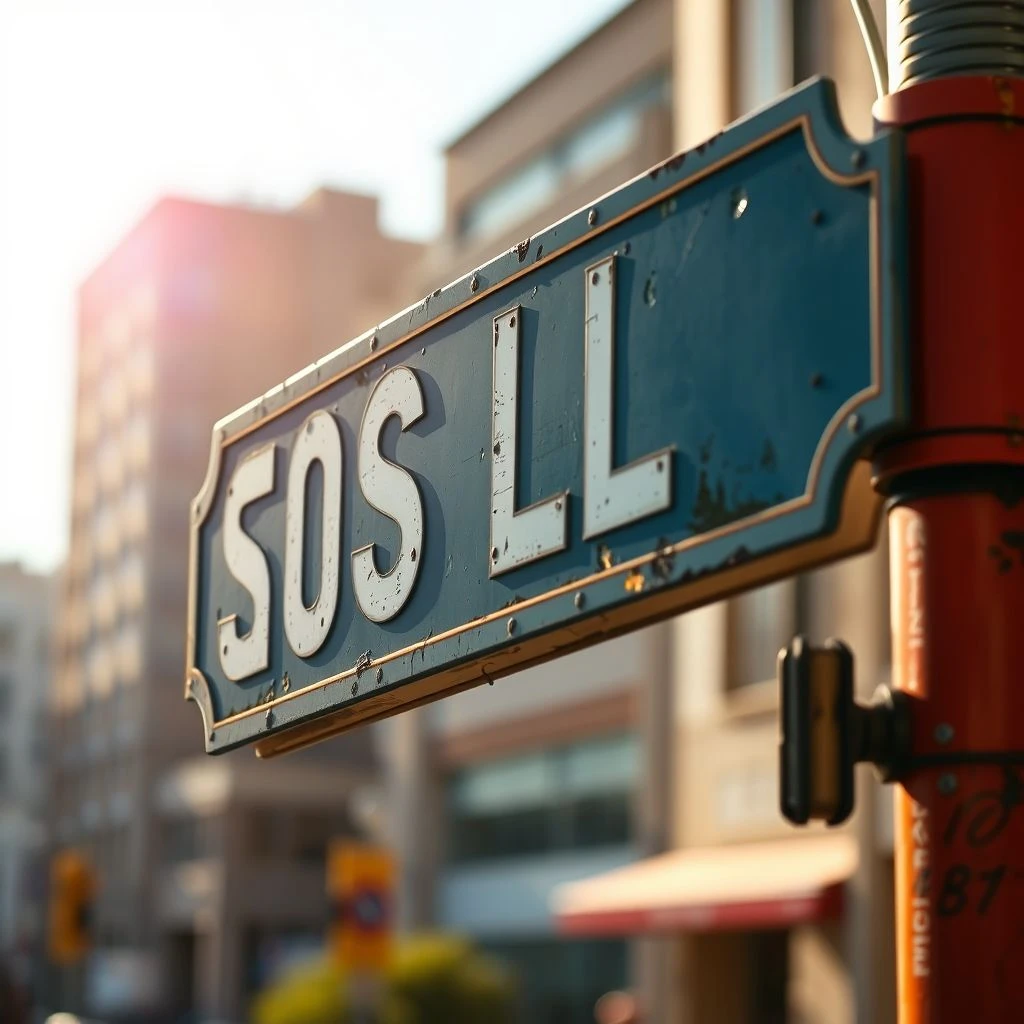 Understanding and Using the English Noun Phrase: A Street Sign