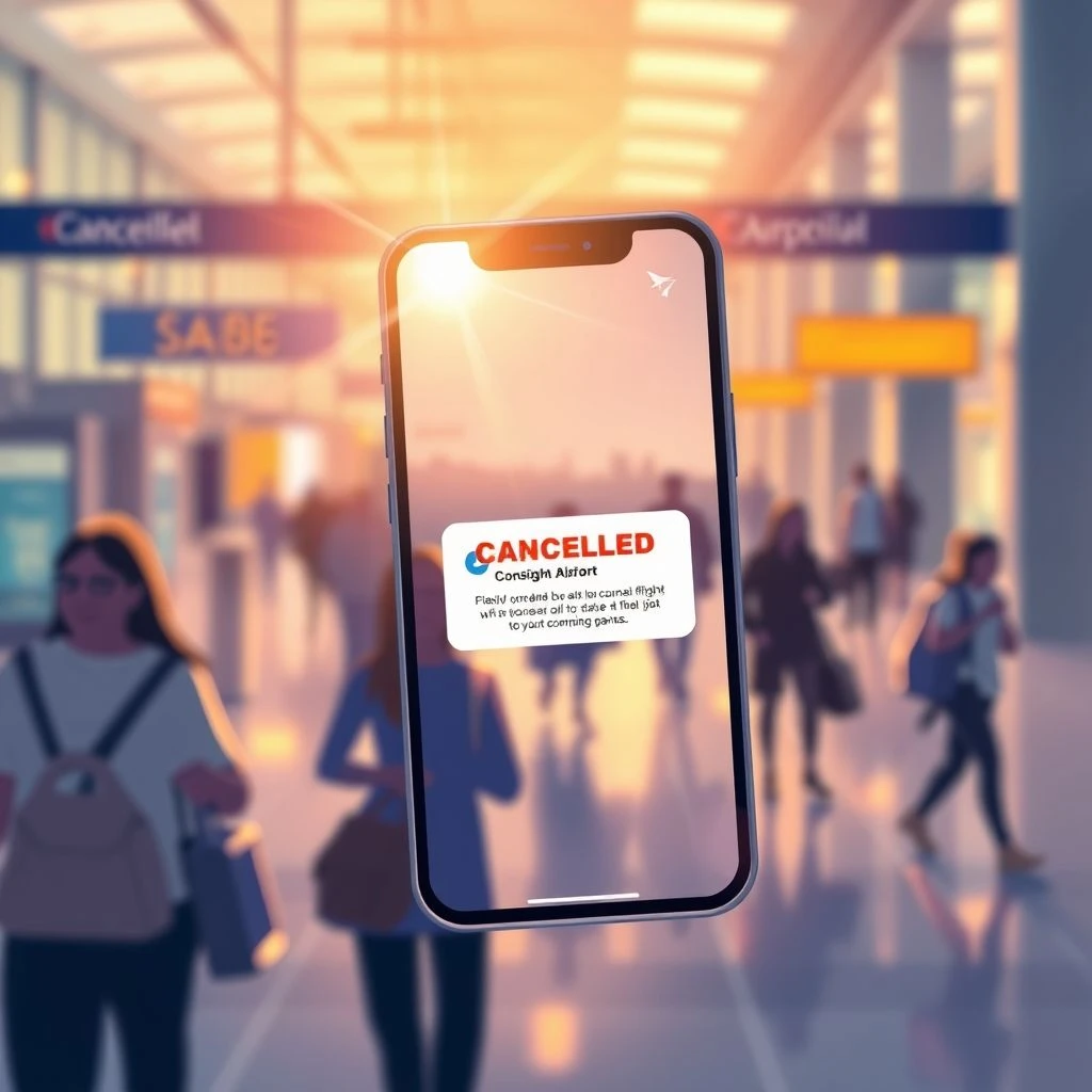 Understanding and Using the Phrase: A Flight Cancellation