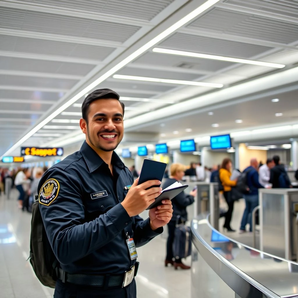 Verständnis und Gebrauch: Die Nominalphrase 'a passport control' richtig nutzen