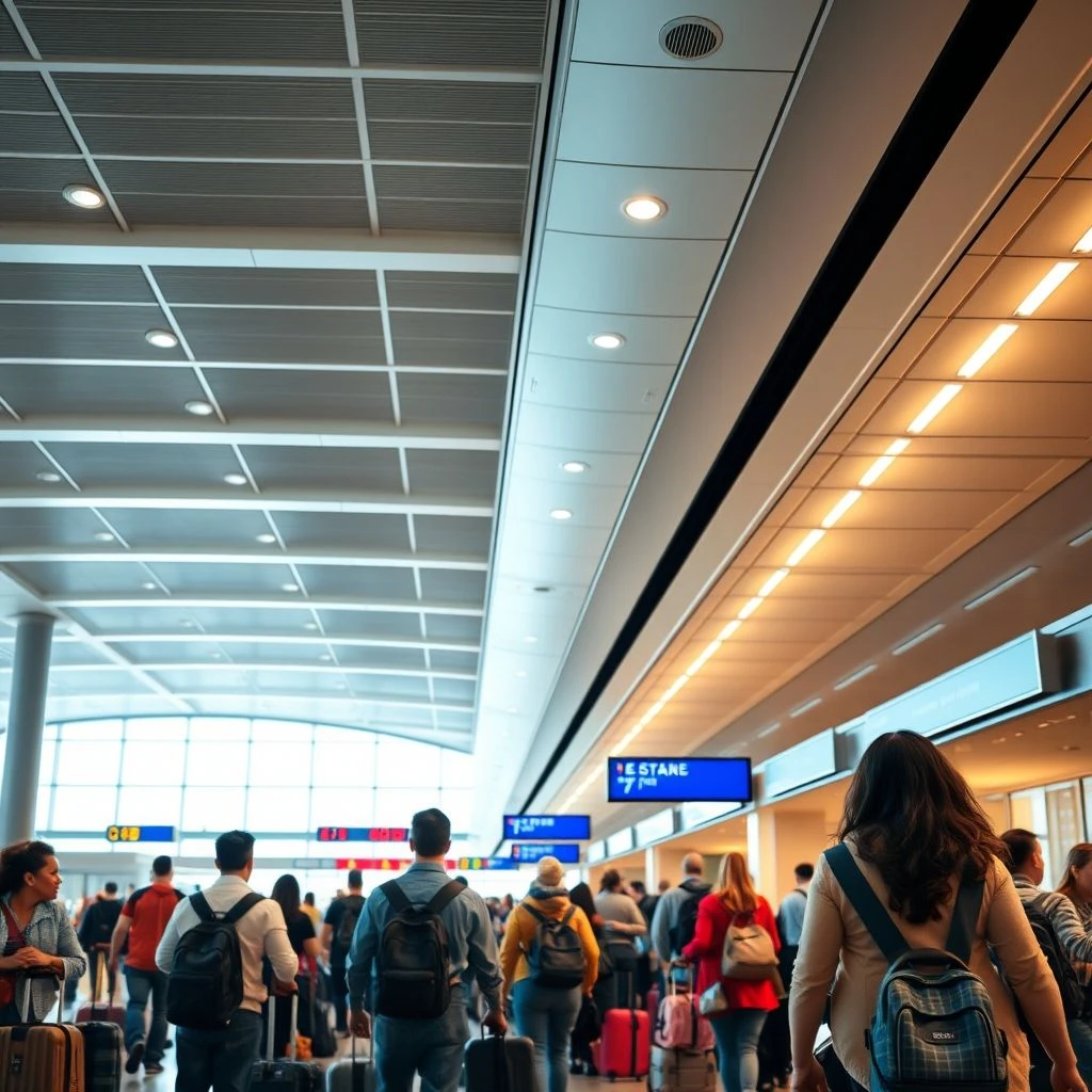 Verständnis und Verwendung: Die Nominalphrase 'the baggage claim area'