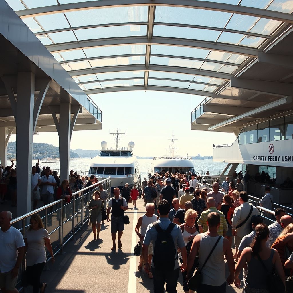 Nominalphrase verstehen: So nutzen Sie 'a ferry terminal' richtig!