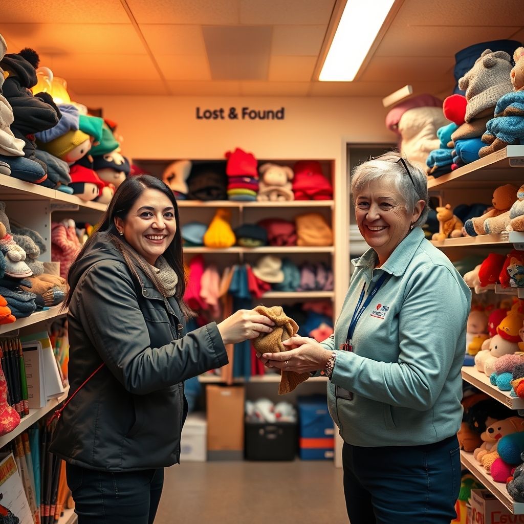 فهم واستخدام عبارة الاسم: the lost and found office