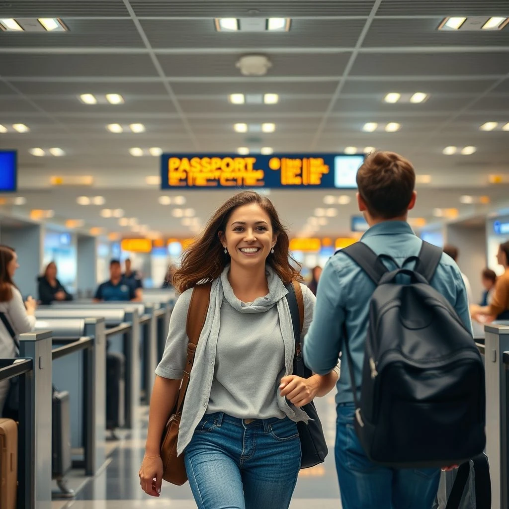 การทำความเข้าใจและการใช้วลี a passport control อย่างถูกต้อง