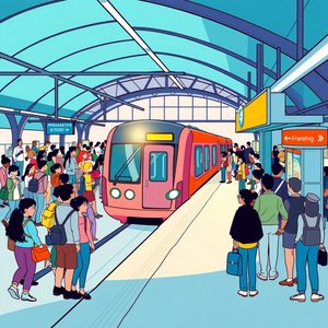 การทำความเข้าใจและการใช้วลีคำนาม a train station ในภาษาอังกฤษ