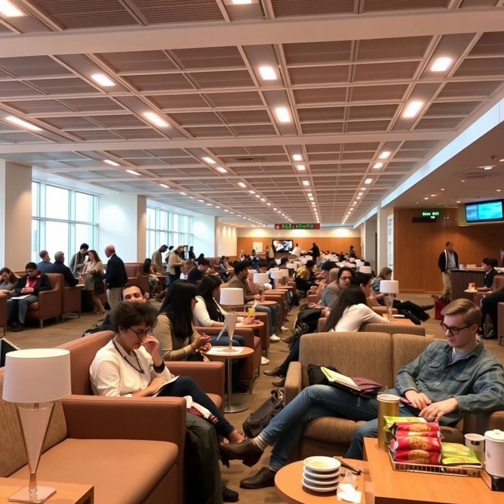 การเข้าใจและการใช้วลีคำนาม an airport lounge คู่มือฉบับสมบูรณ์