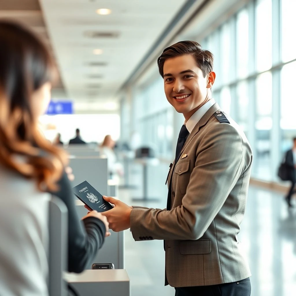 ความเข้าใจวลีชื่อเฉพาะภาษาอังกฤษ: an immigration officer