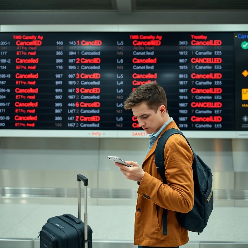 เข้าใจและใช้งานวลีคำนาม: a flight cancellation อย่างมืออาชีพ