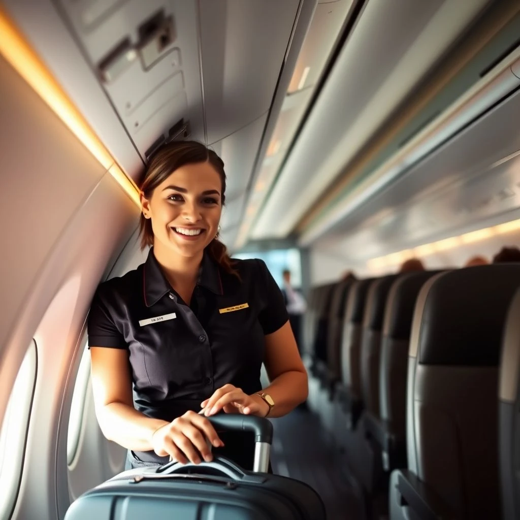理解与运用名词短语：掌握“a flight attendant”的用法
