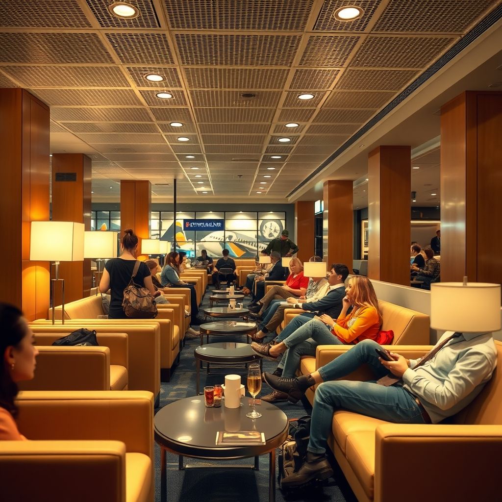 理解和使用名词短语：an airport lounge 的完整指南