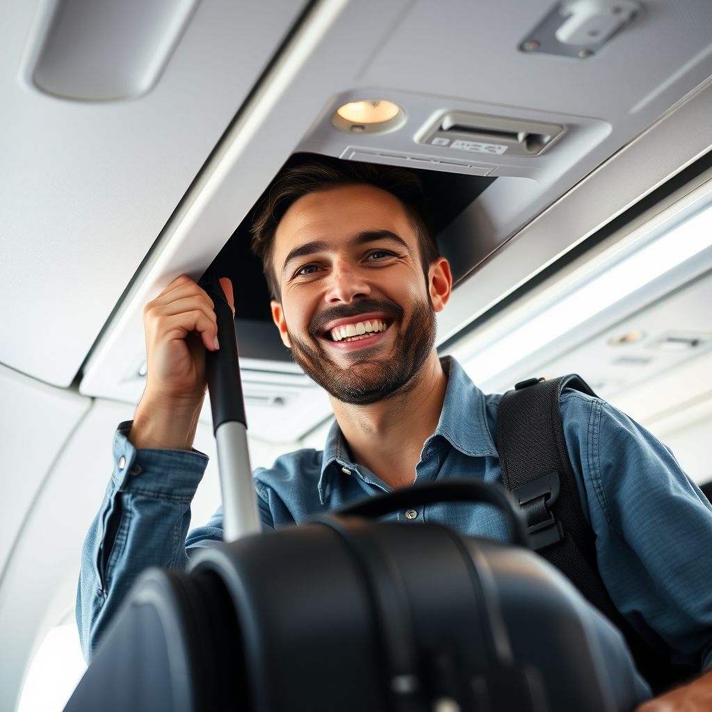 理解并使用：旅行短语 the overhead compartment 指南