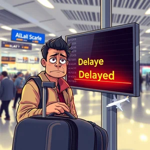 명사구 'a flight delay' 이해하고 사용하기: 의미, 문법, 연습