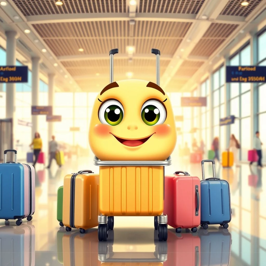 명사구 'a luggage cart' 완벽 이해 및 활용 가이드: 문법, 예시, 연습