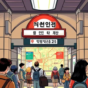 영어 명사구 'a subway station' 완벽 이해 및 활용 가이드