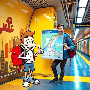 Comprendre et utiliser le groupe nominal a subway map vocabulaire anglais