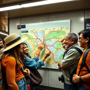 Comprensión y uso de la frase nominal: a subway map en inglés