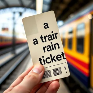 Понимание и использование a train ticket: руководство для изучающих английский