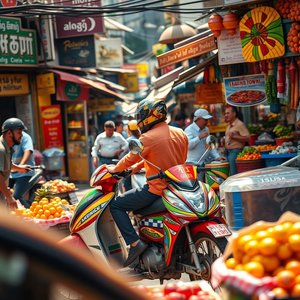 Understanding and Using the Noun Phrase: A Motorcycle Taxi