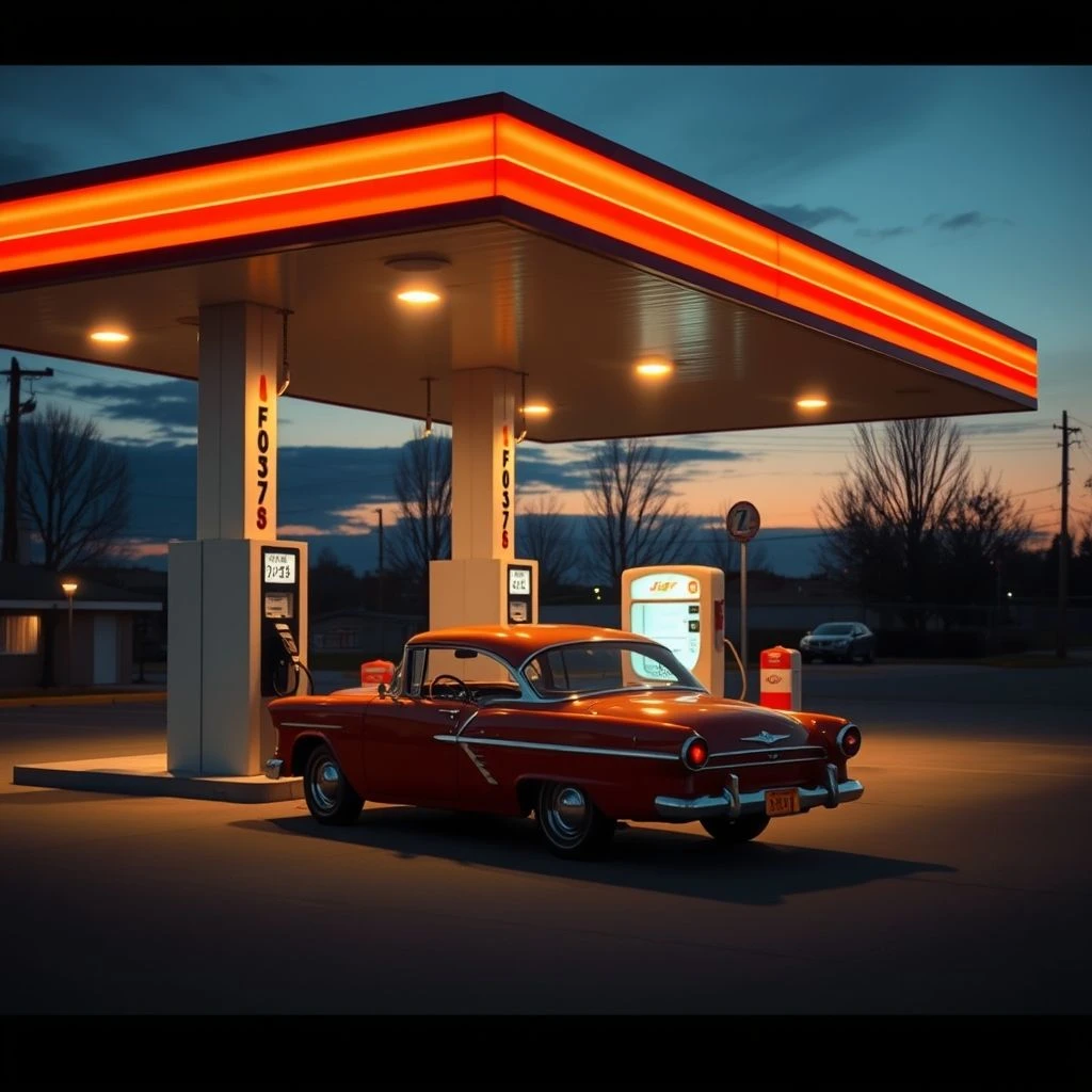 Understanding and Using the Noun Phrase: A Gas Station