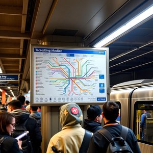 فهم واستخدام العبارة الاسمية a subway map: دليل شامل