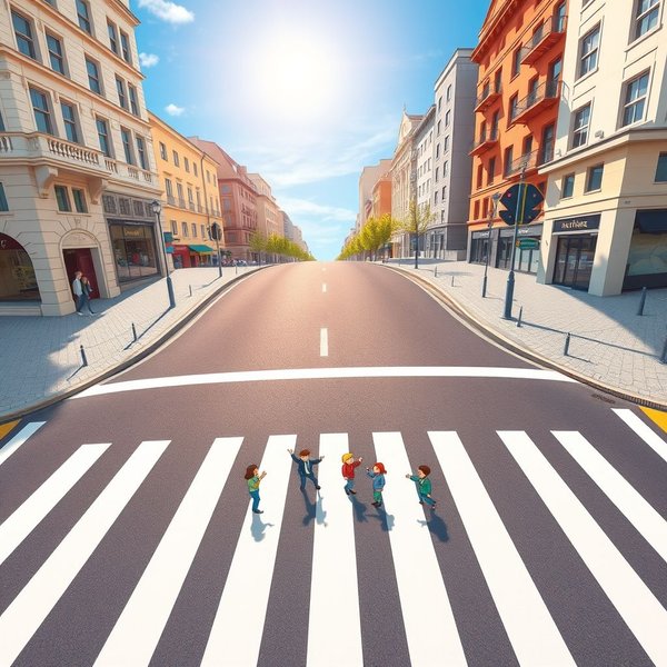 Immagine di a pedestrian crossing