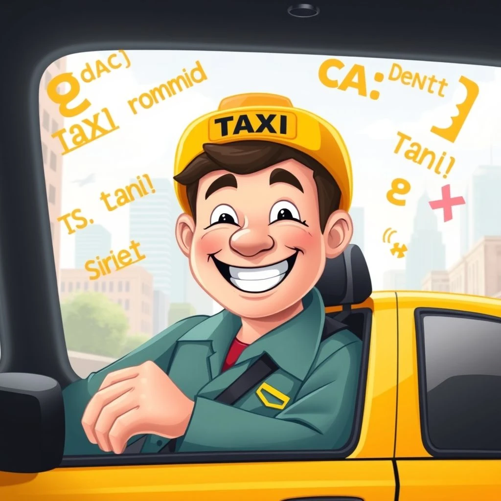 Comprendiendo la frase nominal en inglés a taxi driver y cómo usarla correctamente
