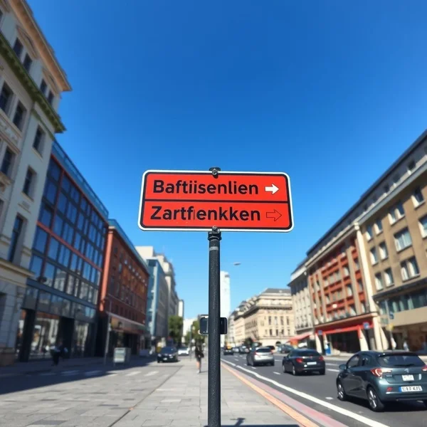 Image of a street sign