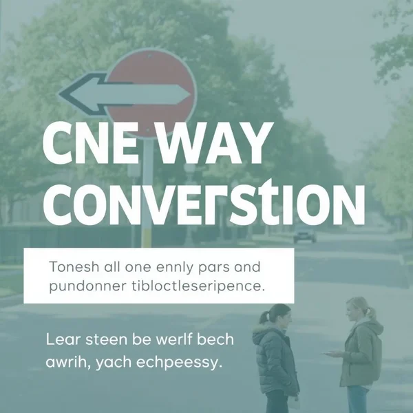 Understanding the noun phrase "a one-way street"