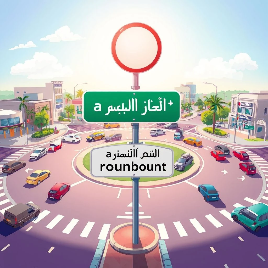 فهم واستخدام العبارة الاسمية a roundabout ودورها في المحادثة اليومية
