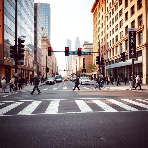 Afbeelding van a pedestrian crossing