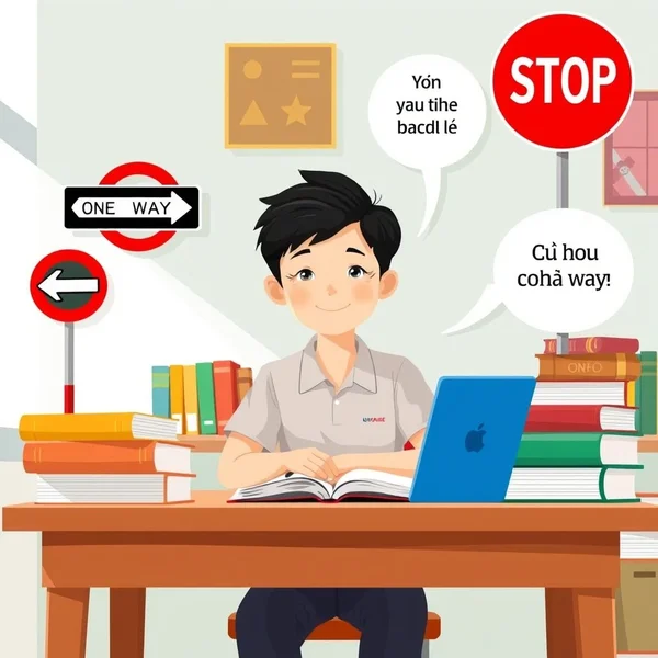 Understanding the noun phrase "a one-way street"