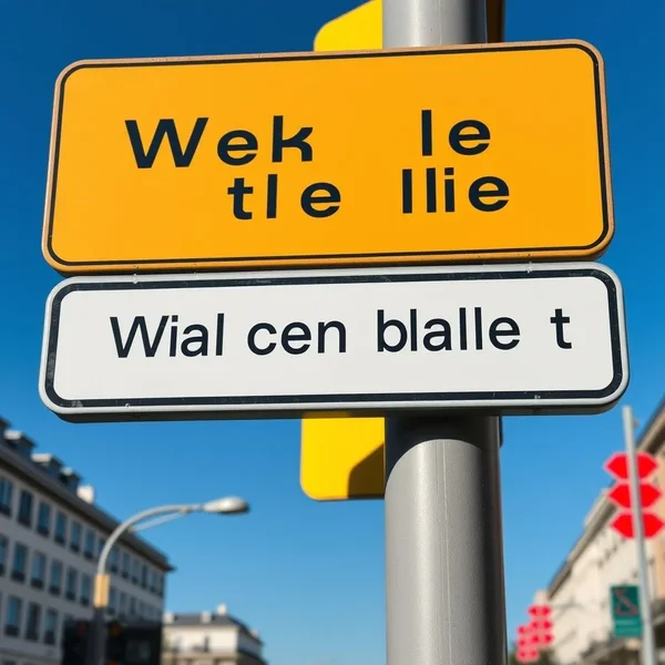 Image of a street sign