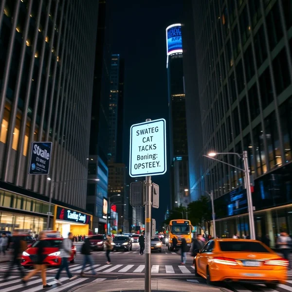 Image of a street sign