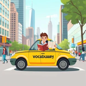 Memahami Frasa Nomina Bahasa Inggris a taxi driver untuk Komunikasi Sehari-hari