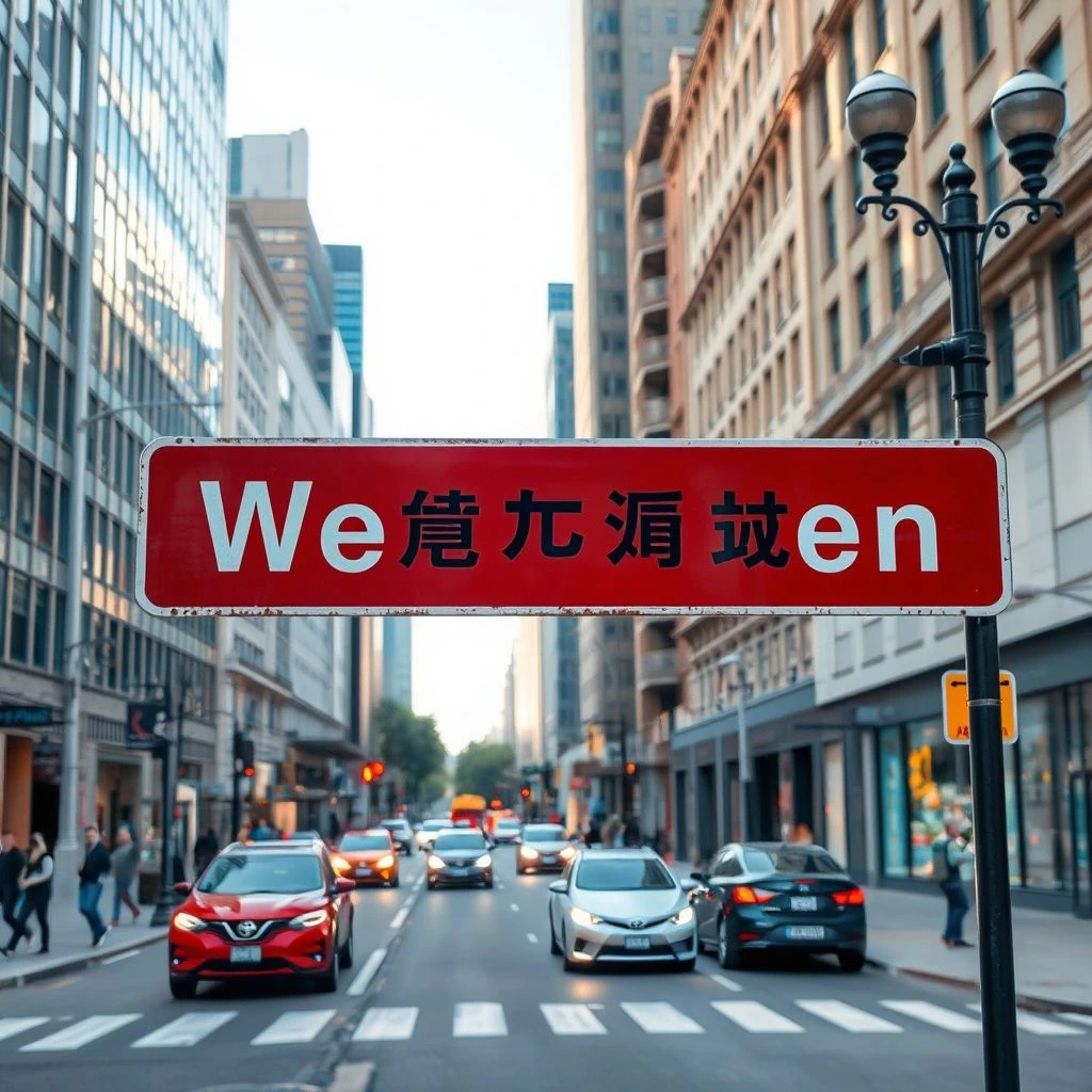 Memahami dan Menggunakan Frasa Nomina Bahasa Inggris a street sign