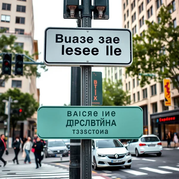 Image of a street sign