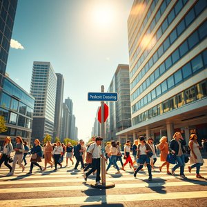 Понимание и использование именной группы a pedestrian crossing для уверенного общения