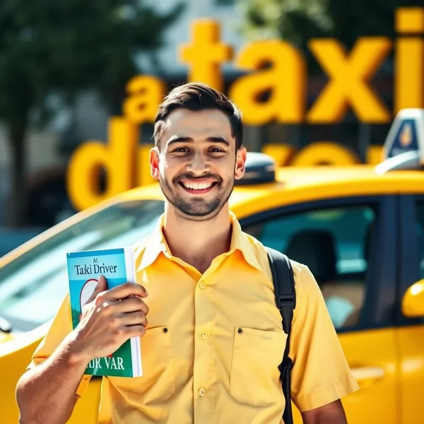 Using the noun phrase a taxi driver in a sentence