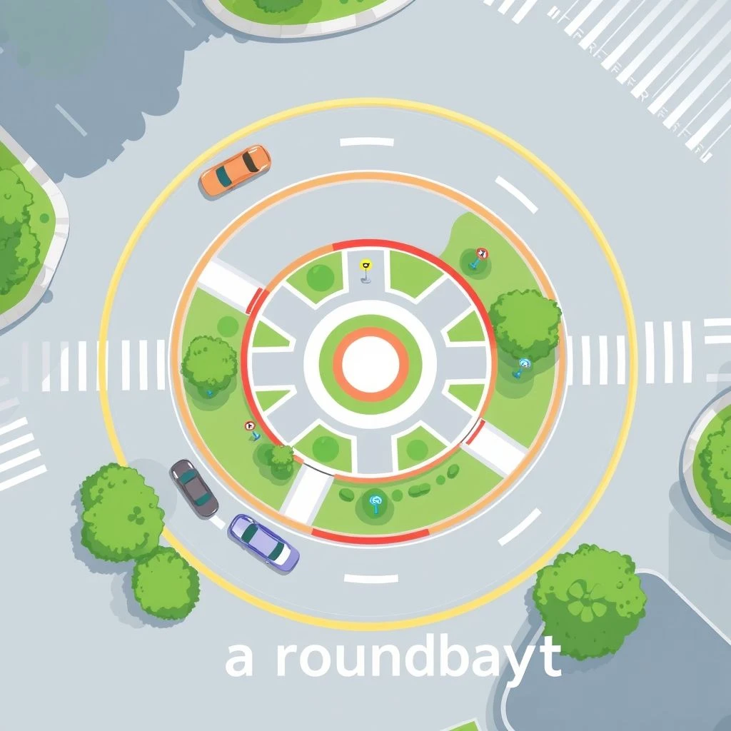 การเข้าใจและการใช้วลีคำนาม a roundabout ใช้งานง่ายเข้าใจไว