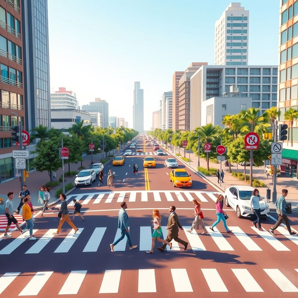 理解和使用名词短语a pedestrian crossing日常英语安全表达指南