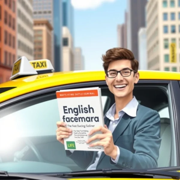 Using the noun phrase a taxi driver in a sentence