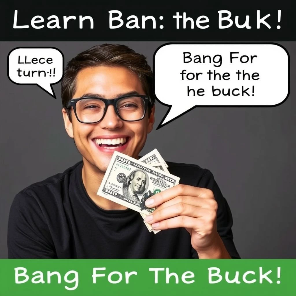 Bang For The Buck Entenda Como Obter Valor Máximo no Inglês