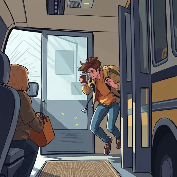Image showing a routine or typical daily scene with the text "As Per Usual" subtly integrated