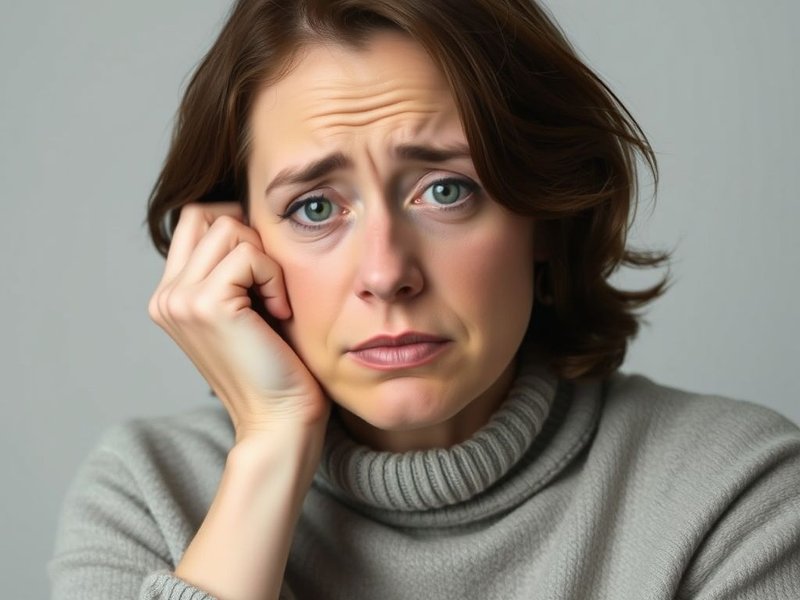 Ai đó trông hơi không khỏe, minh họa cho khái niệm cảm thấy Below Par