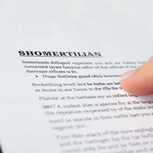 Visual representation of Boilerplate Language in a document