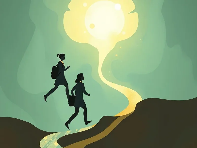 Image showing professionals moving, illustrating the concept of Brain Drain