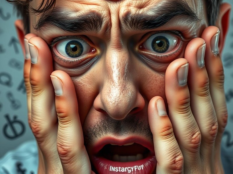 A person looking confused at a complex diagram to illustrate Can't Make Heads Or Tails Of It