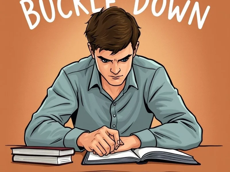 Image title must include Buckle Down